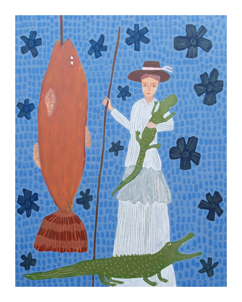 Gator Gal | Limited Edition Art Print