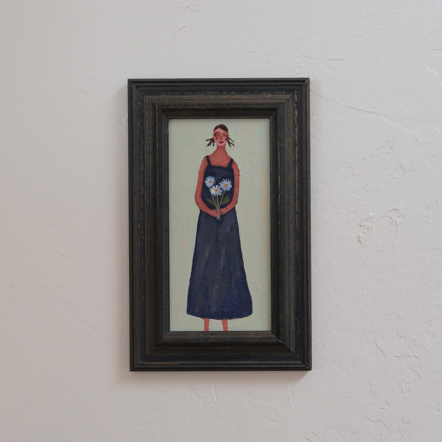 Girl With Flowers | Original