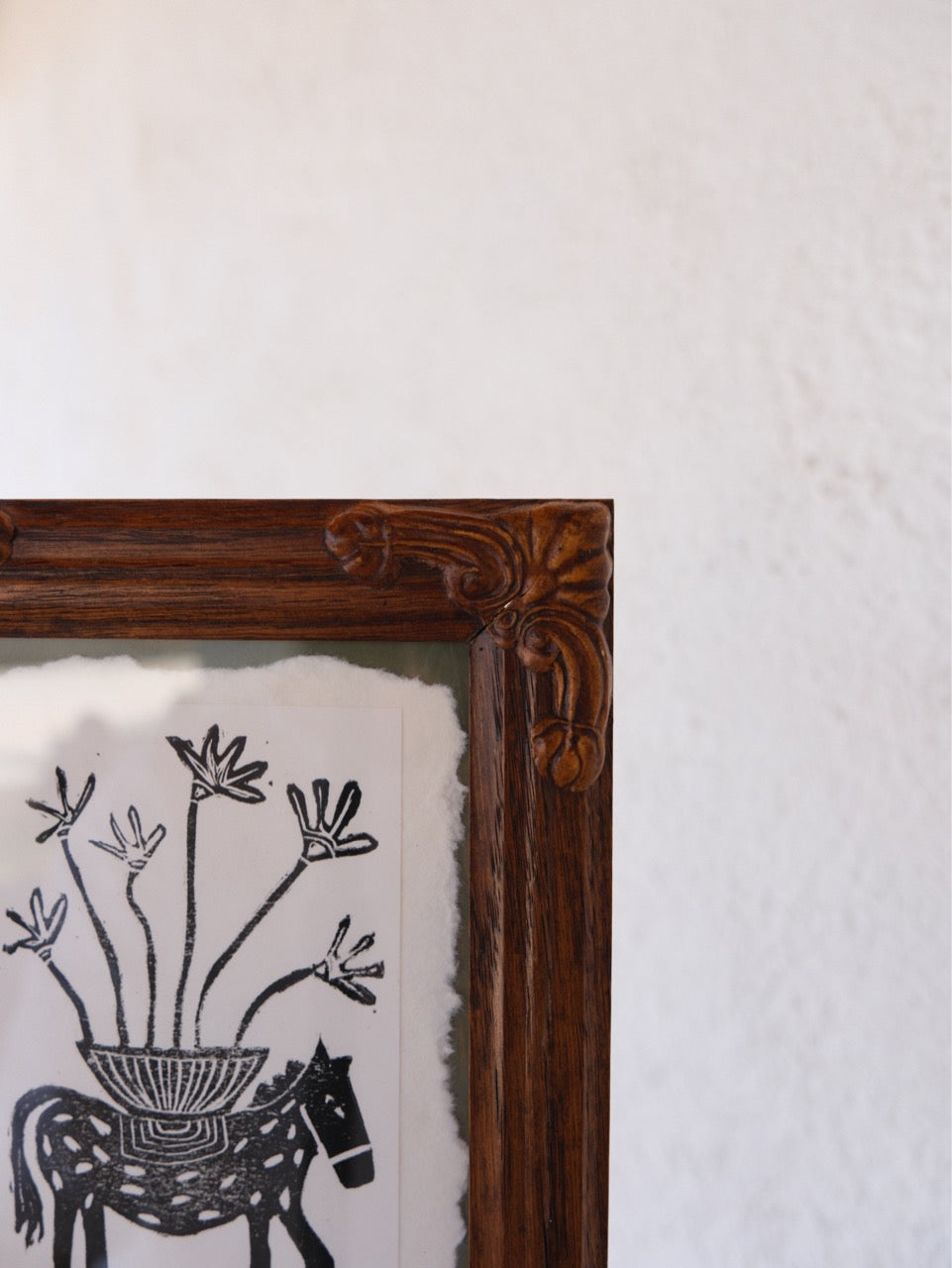 Horse | Limited Edition Framed Lino Print