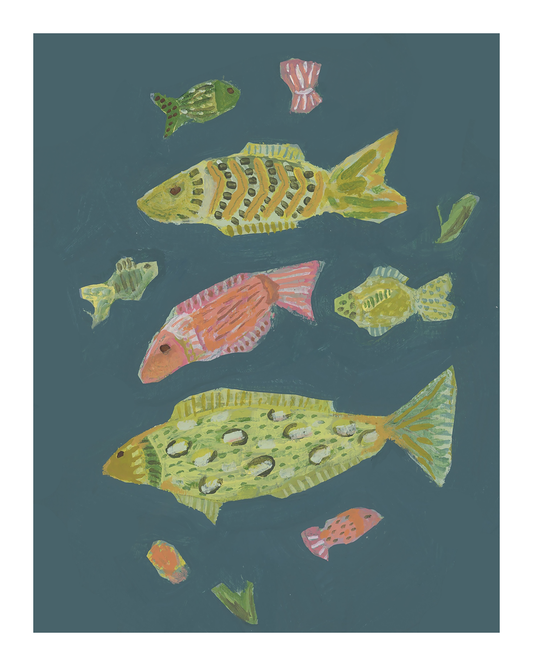 Swimming Along | Fine Art Print